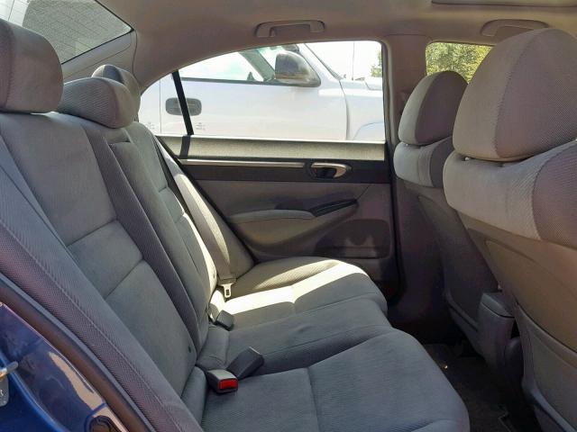 19XFA1F89AE044954 - 2010 HONDA CIVIC EX Көк фото 6