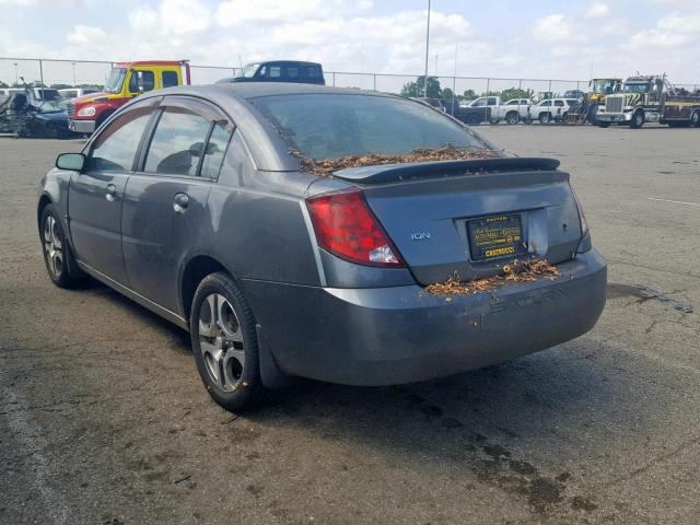 1G8AL52F65Z182228 - 2005 SATURN ION LEVEL GREEN photo 3