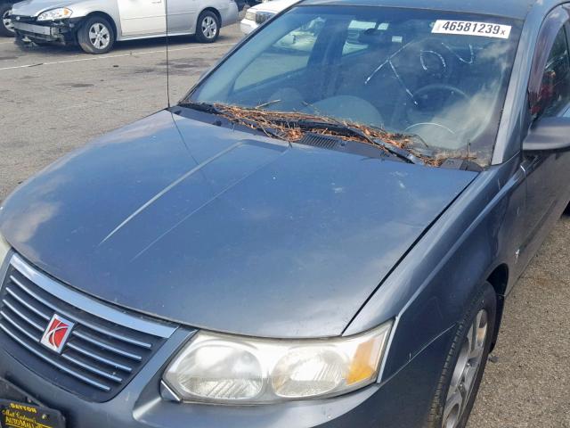 1G8AL52F65Z182228 - 2005 SATURN ION LEVEL GREEN photo 9