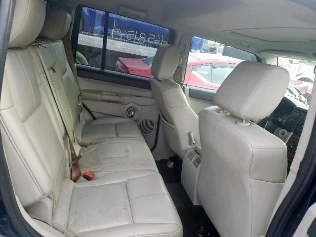 1J8HG58N26C149263 - 2006 JEEP COMMANDER 蓝色 照片 6