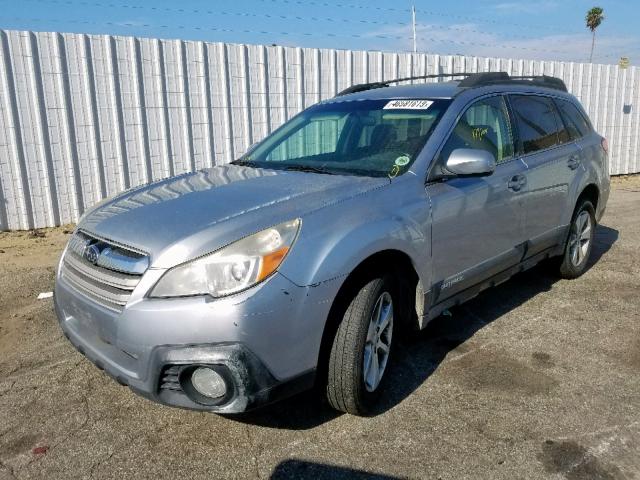 4S4BRBCC8D3225010 - 2013 SUBARU OUTBACK 2. SILVER photo 2