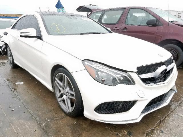 WDDKJ6FB1GF346931 - 2016 MERCEDES-BENZ E 400 WHITE photo 1