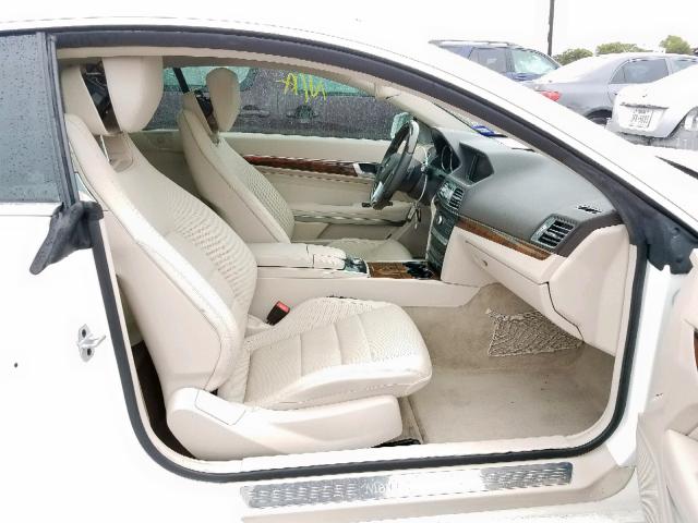 WDDKJ6FB1GF346931 - 2016 MERCEDES-BENZ E 400 WHITE photo 5