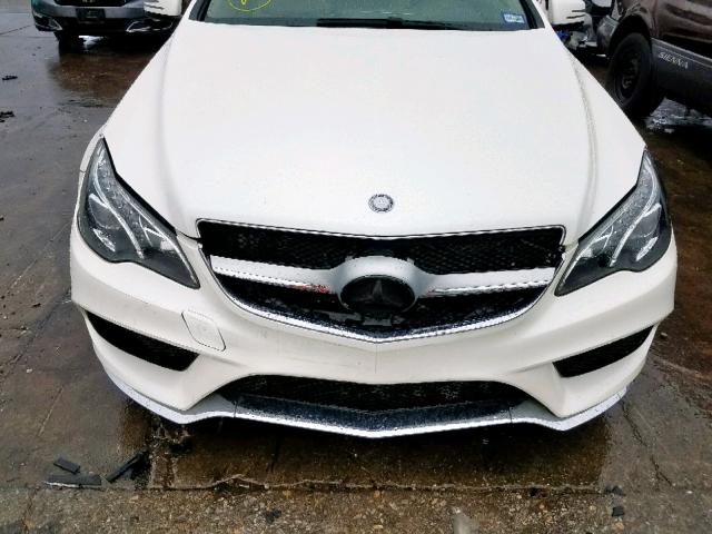 WDDKJ6FB1GF346931 - 2016 MERCEDES-BENZ E 400 WHITE photo 7