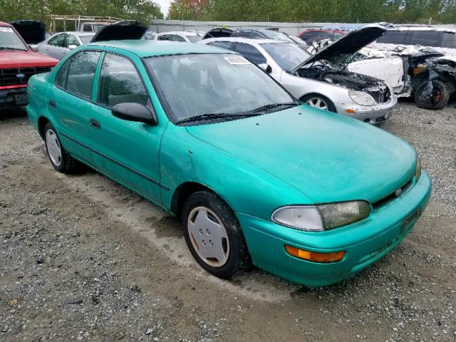 1Y1SK5269SZ076702 - 1995 GEO PRIZM BASE 绿色 照片 1