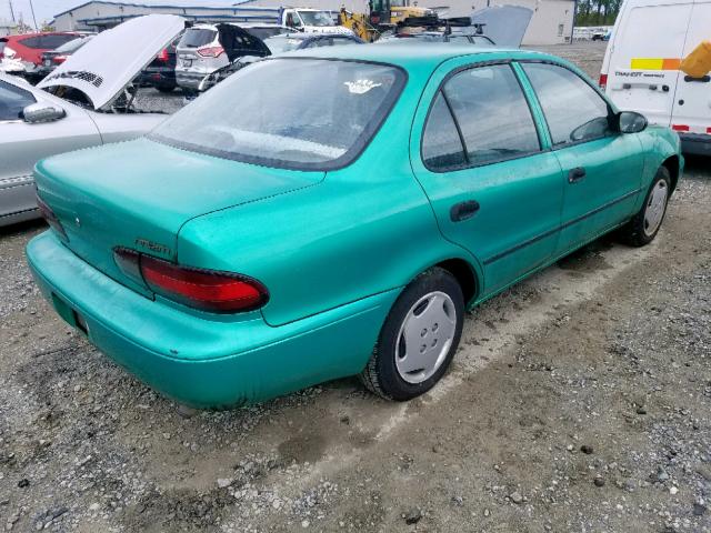 1Y1SK5269SZ076702 - 1995 GEO PRIZM BASE 绿色 照片 4
