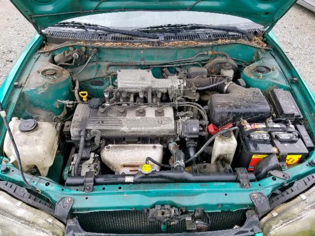 1Y1SK5269SZ076702 - 1995 GEO PRIZM BASE 绿色 照片 7