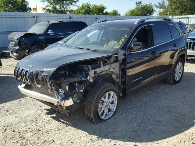 1C4PJLLB5JD538438 - 2018 JEEP CHEROKEE L BLACK photo 2