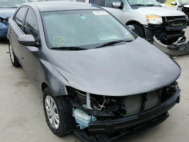 KNAFU4A29D5726189 - 2013 KIA FORTE EX GRAY photo 1