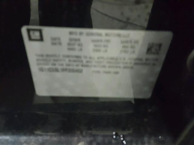 1G11C5SL1FF295432 - 2015 CHEVROLET MALIBU 1LT 黑色 照片 10