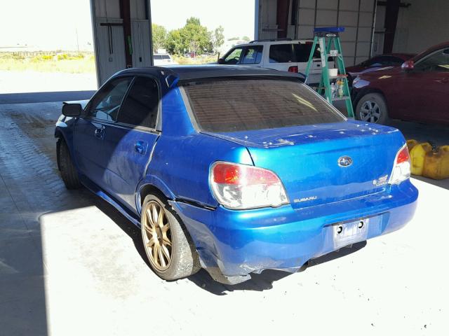 JF1GD76677L504311 - 2007 SUBARU IMPREZA WR BLUE photo 3