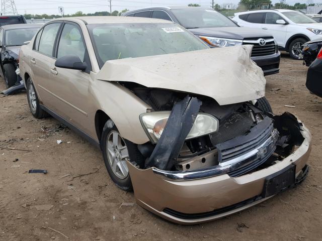 1G1ZT52835F276345 - 2005 CHEVROLET MALIBU LS TAN photo 1