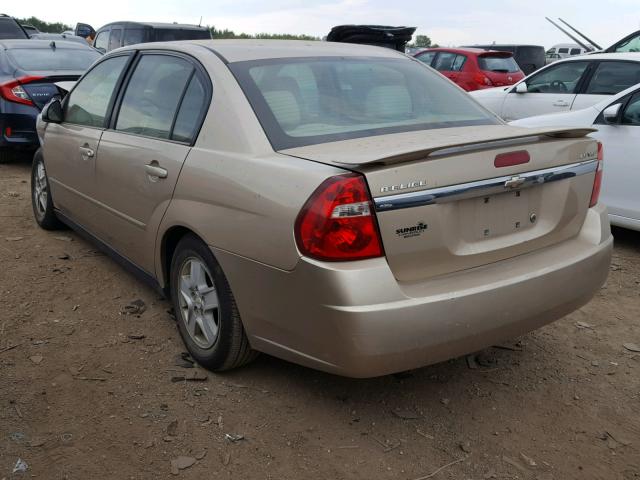 1G1ZT52835F276345 - 2005 CHEVROLET MALIBU LS TAN photo 3
