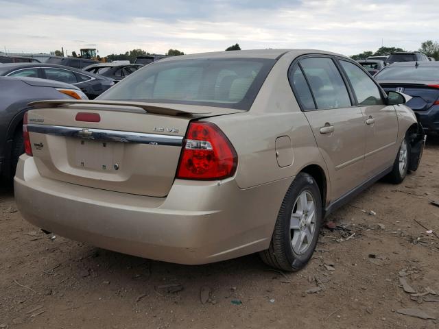 1G1ZT52835F276345 - 2005 CHEVROLET MALIBU LS TAN photo 4