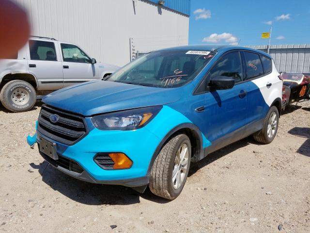 1FMCU0F73JUB84166 - 2018 FORD ESCAPE S WHITE photo 2