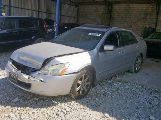 1HGCM66823A065529 - 2003 HONDA ACCORD EX SILVER photo 2