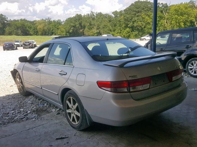 1HGCM66823A065529 - 2003 HONDA ACCORD EX SILVER photo 3