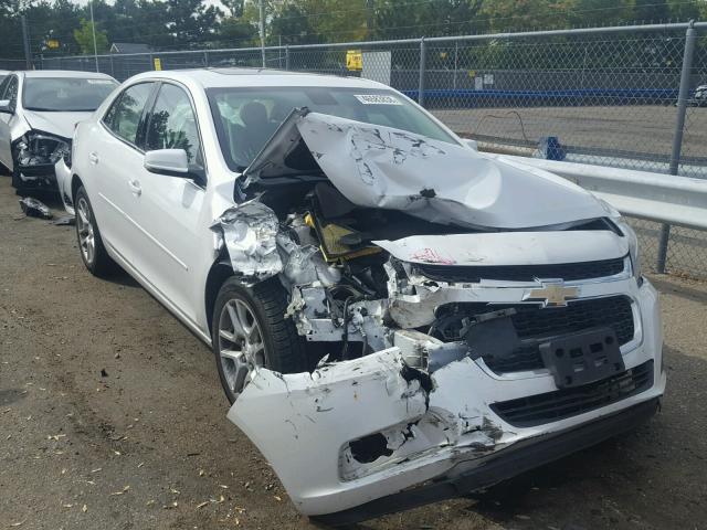 1G11C5SL6FF161189 - 2015 CHEVROLET MALIBU 1LT WHITE photo 1