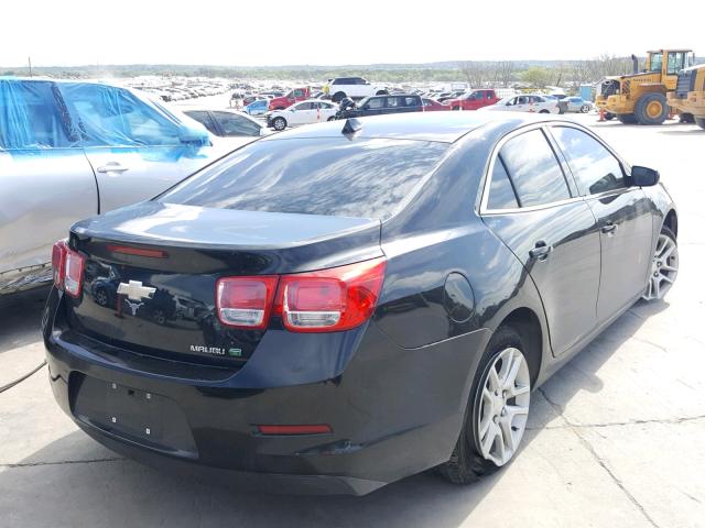 1G11D5SR7DF319635 - 2013 CHEVROLET MALIBU 1LT BLACK photo 4