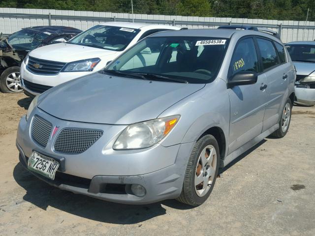 5Y2SL65826Z400745 - 2006 PONTIAC VIBE SILVER photo 2