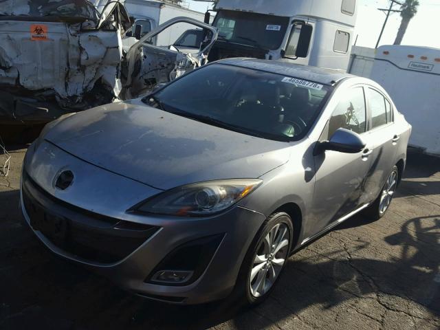 JM1BL1S62A1261214 - 2010 MAZDA 3 S SILVER photo 2