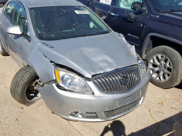 1G4PR5SK6E4190432 - 2014 BUICK VERANO CON SILVER photo 9