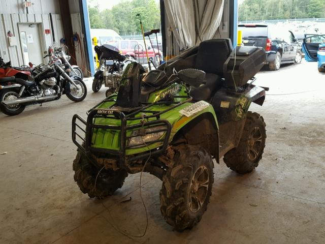 4UF13ATV4DT203530 - 2013 ARCTIC CAT MUDPRO 700 GREEN photo 2