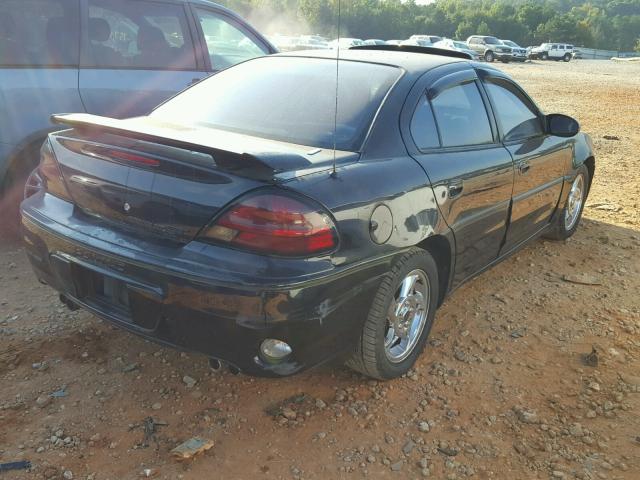 1G2NW52E43C268650 - 2003 PONTIAC GRAND AM G BLACK photo 4