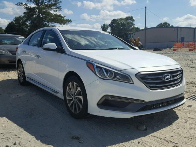 5NPE34AFXGH267599 - 2016 HYUNDAI SONATA SPO WHITE photo 1