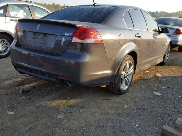 6G2ER57749L159084 - 2009 PONTIAC G8 GRAY photo 4