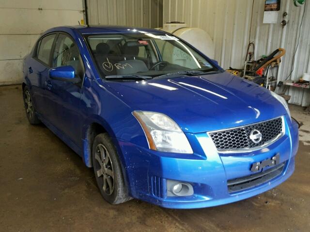 3N1AB6AP8CL756456 - 2012 NISSAN SENTRA 2.0 BLUE photo 1