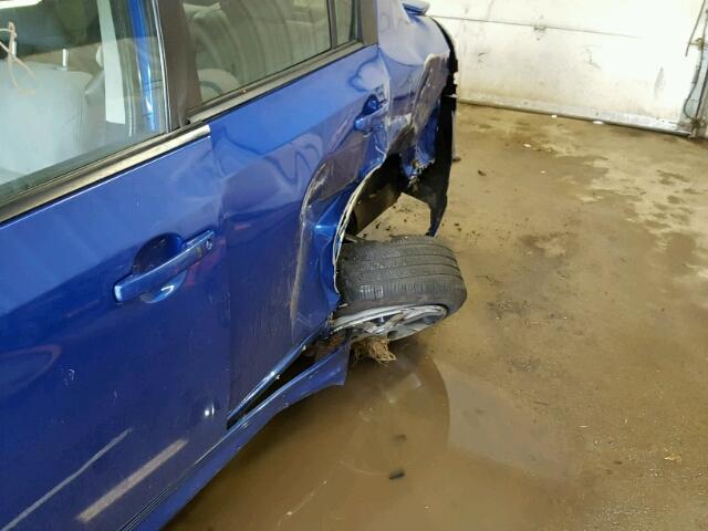 3N1AB6AP8CL756456 - 2012 NISSAN SENTRA 2.0 BLUE photo 9