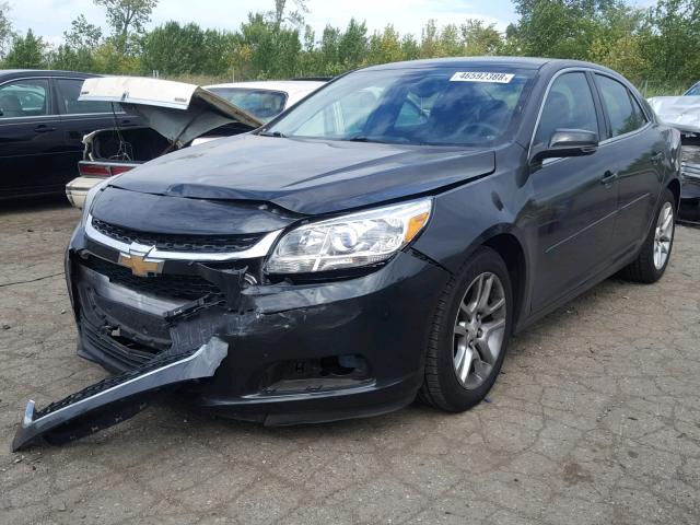 1G11C5SL4FF293870 - 2015 CHEVROLET MALIBU 1LT GRAY photo 2