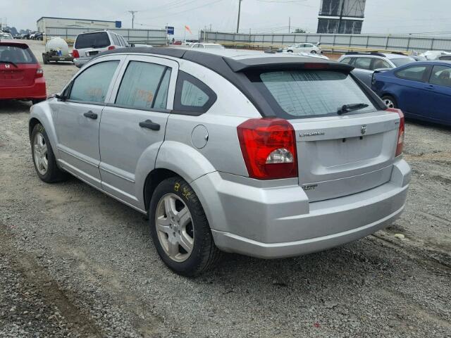 1B3HB48B38D673168 - 2008 DODGE CALIBER SX SILVER photo 3