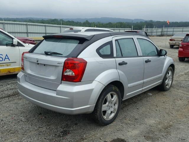 1B3HB48B38D673168 - 2008 DODGE CALIBER SX SILVER photo 4