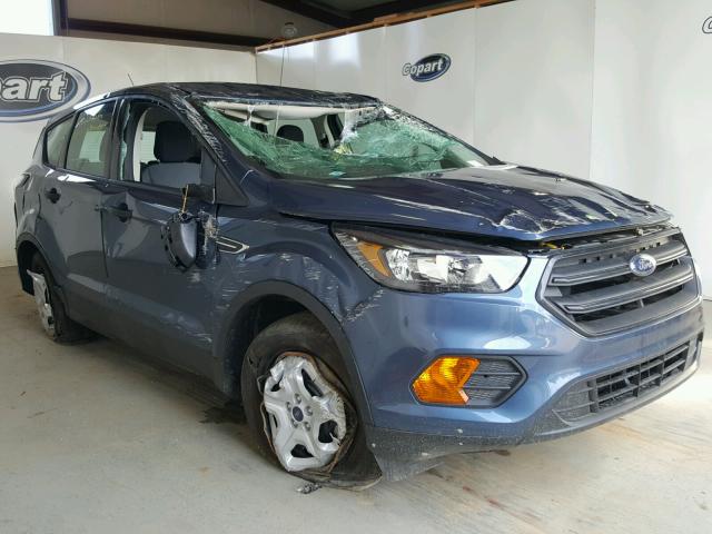 1FMCU0F73JUB20404 - 2018 FORD ESCAPE S BLUE photo 1