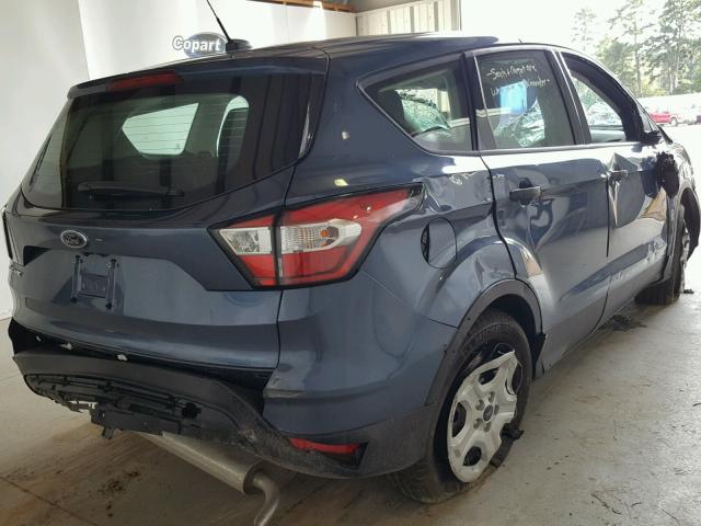 1FMCU0F73JUB20404 - 2018 FORD ESCAPE S BLUE photo 4