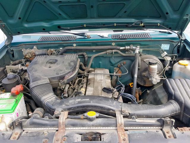 1N6SD11YXTC377121 - 1996 NISSAN TRUCK XE GREEN photo 7