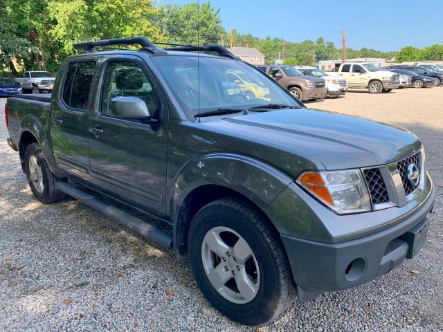 1N6AD07W36C445243 - 2006 NISSAN FRONTIER C GRAY photo 1