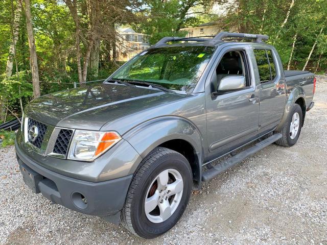 1N6AD07W36C445243 - 2006 NISSAN FRONTIER C GRAY photo 2