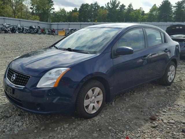 3N1AB61E98L763096 - 2008 NISSAN SENTRA 2.0 BLUE photo 2