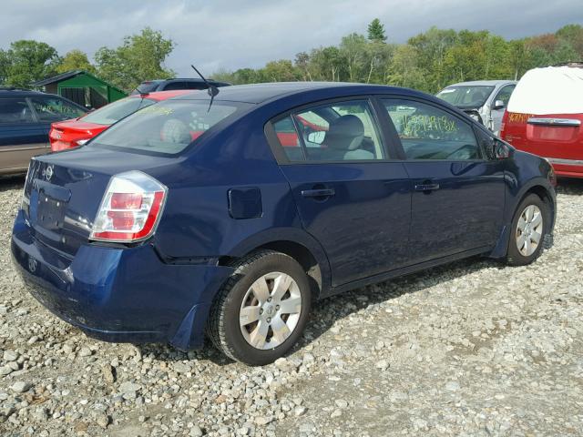 3N1AB61E98L763096 - 2008 NISSAN SENTRA 2.0 BLUE photo 4