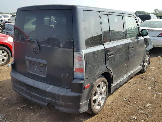 JTLKT324164037176 - 2006 TOYOTA SCION XB Қара фото 4