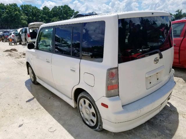 JTLKT334740166073 - 2004 TOYOTA SCION XB 白色 照片 3