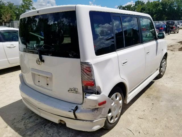 JTLKT334740166073 - 2004 TOYOTA SCION XB 白色 照片 4