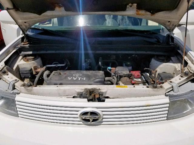 JTLKT334740166073 - 2004 TOYOTA SCION XB 白色 照片 7