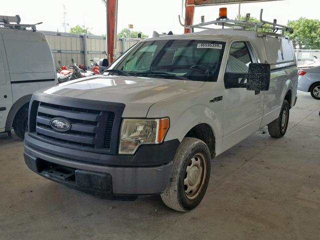 1FTMF1CM2BKD63234 - 2011 FORD F150 TWO TONE photo 2