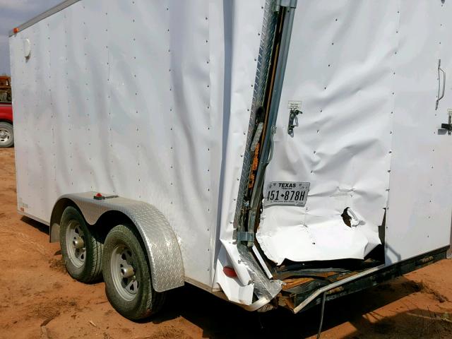 5NHUEH420EY068351 - 2014 CARGO TRAILER WHITE photo 3