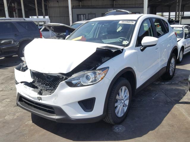 JM3KE4BE1F0448919 - 2015 MAZDA CX-5 SPORT WHITE photo 2