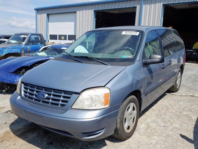 2FMZA506X5BA11076 - 2005 FORD FREESTAR S BLUE photo 2